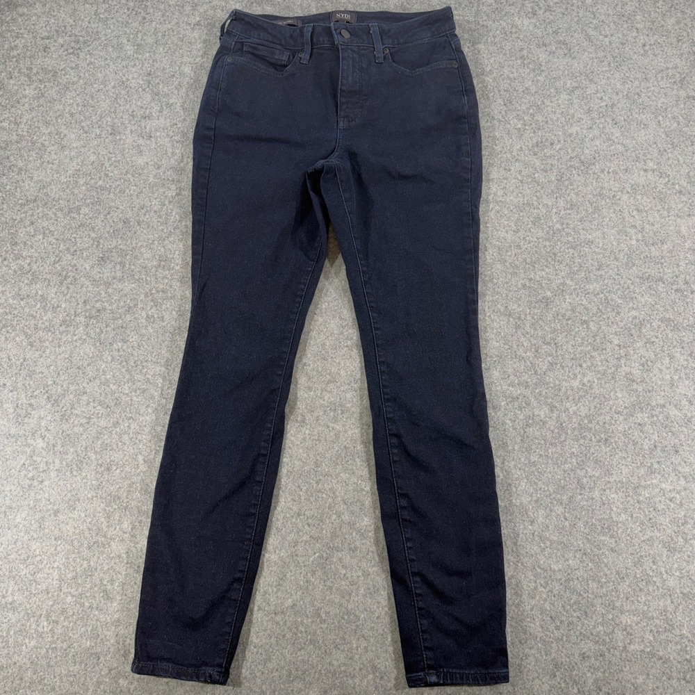 NYDJ Ami Skinny Jeans Womens 6 Dark Wash High Rise Stretch Denim Pants